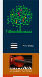 Mobile Screenshot of alberodellamusica.com